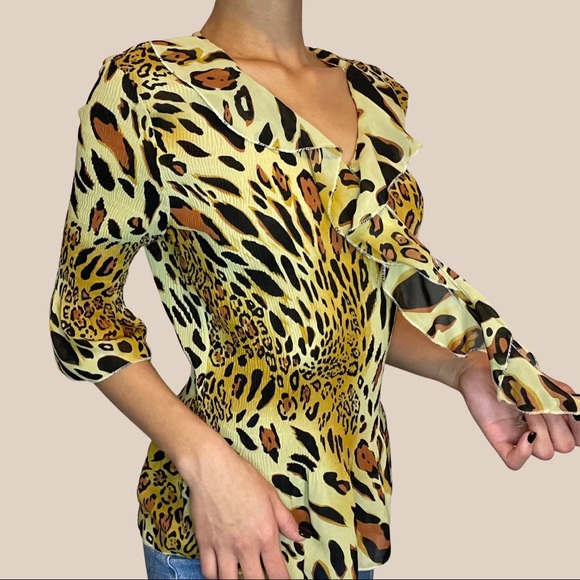 Animal print blouse - Picture 3 of 4